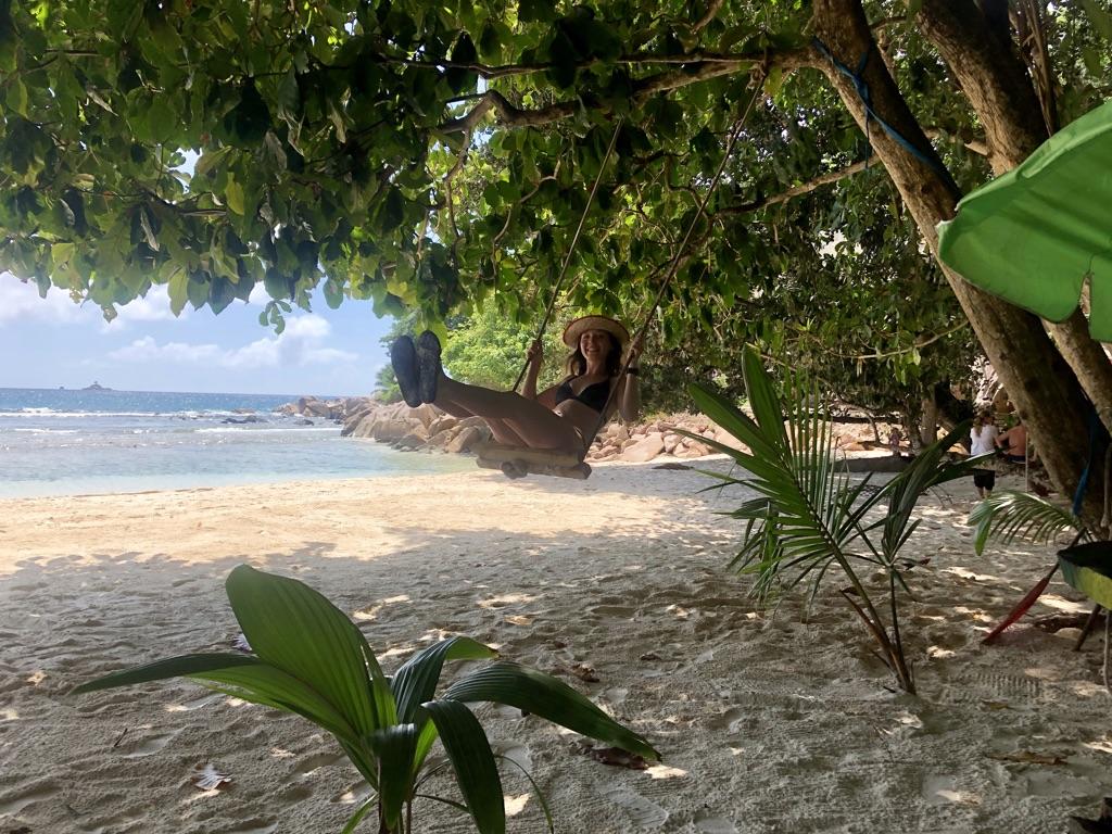 Schaukel am Strand