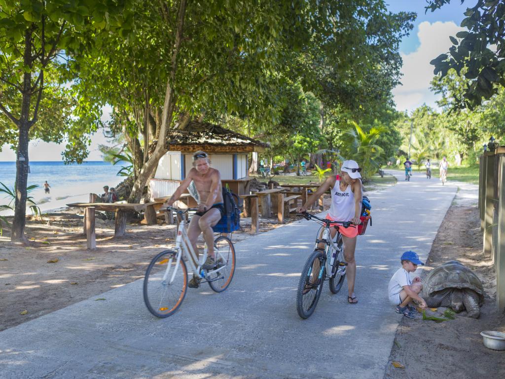 „Hauptstraße“ beim Anse Sévère