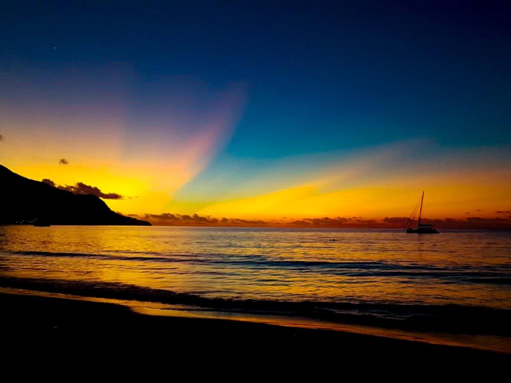 Sonnenuntergang Beau Vallon