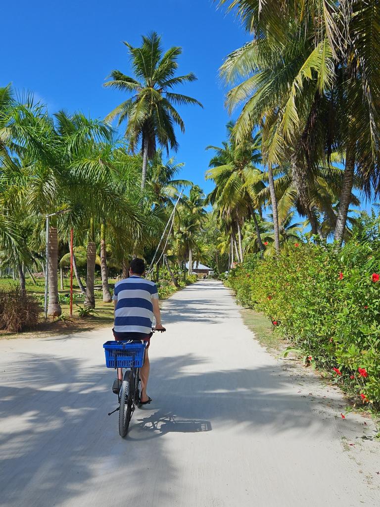 Radfahren auf La Digue