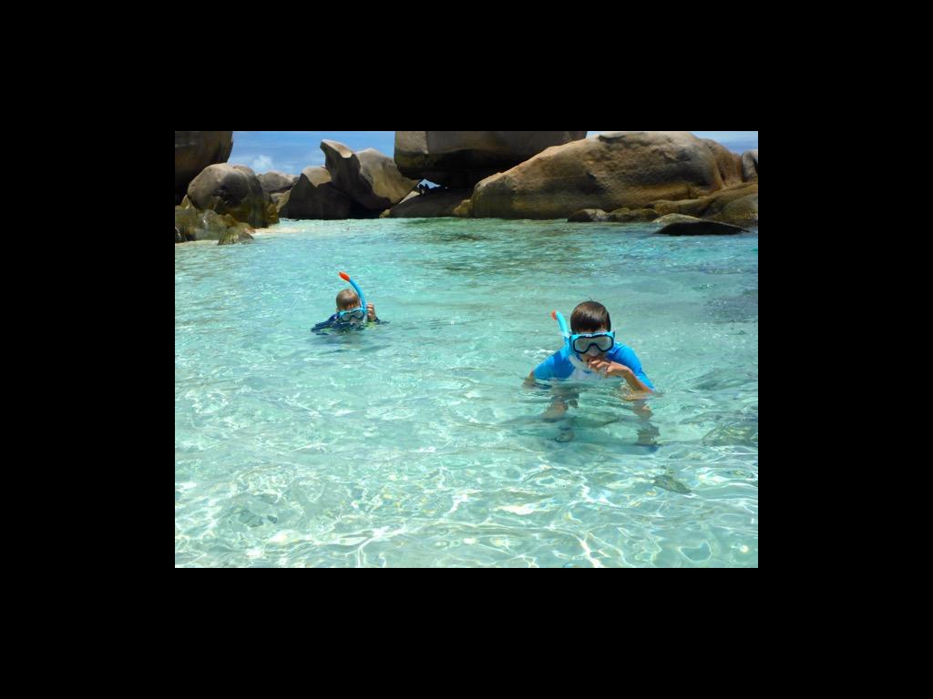 Schnorcheln auf La Digue, Anse Marron