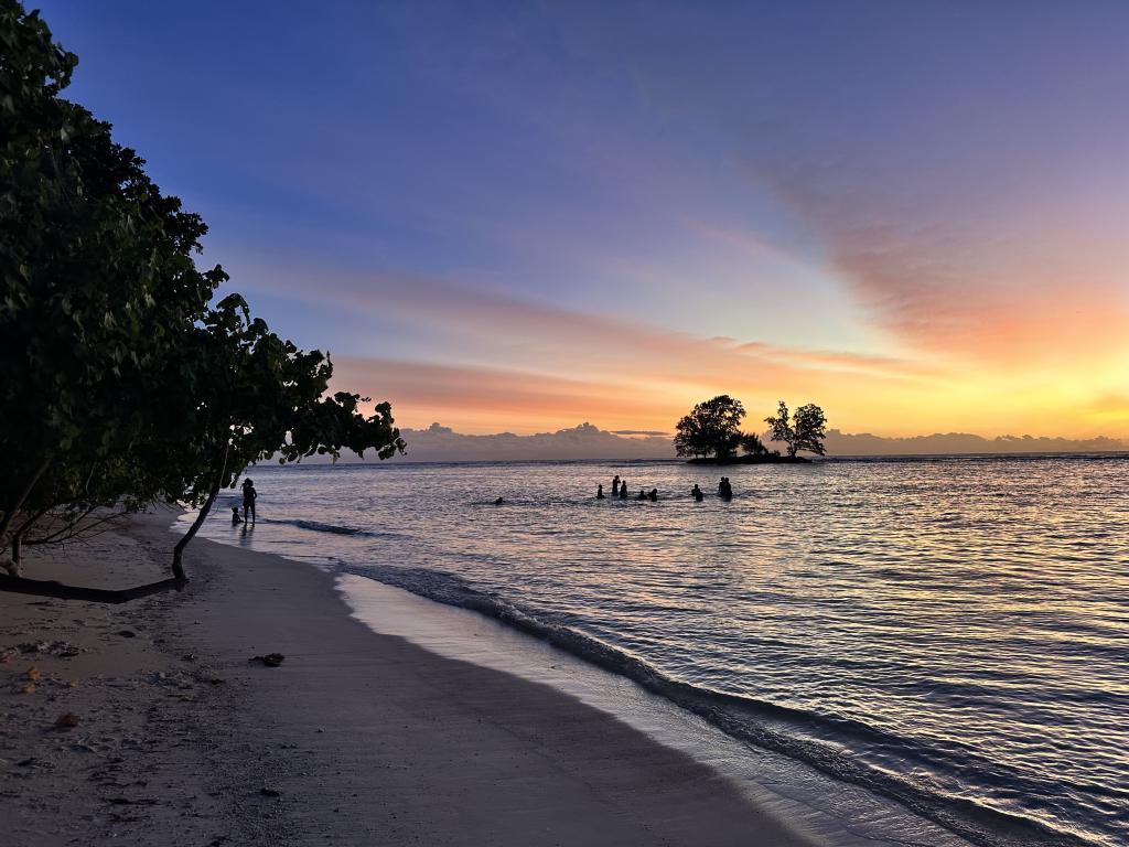 Sonnenuntergang auf La Digue