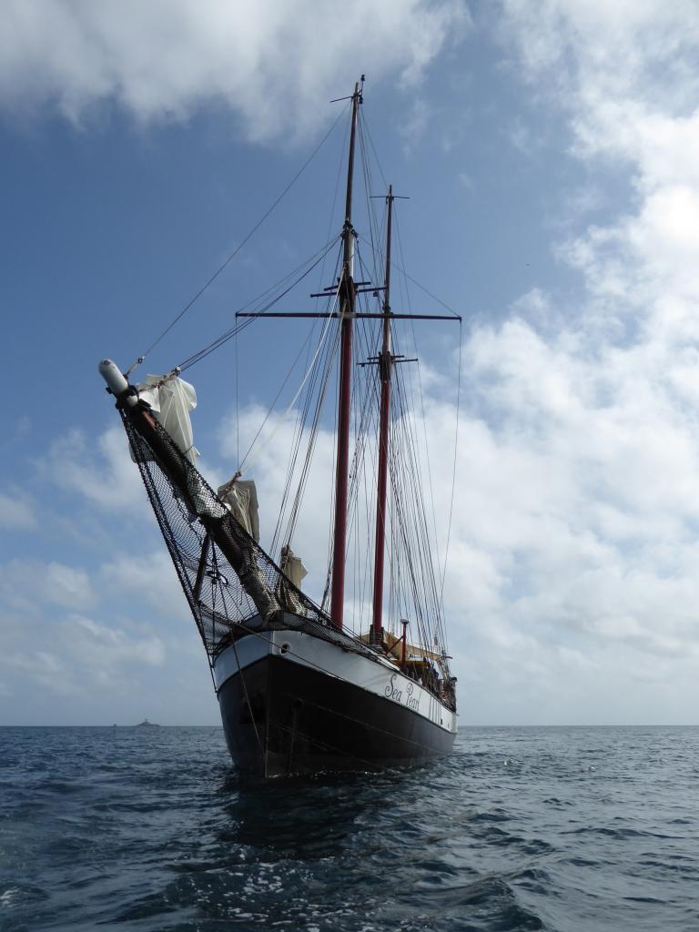 Die Sea Pearl mit der wir uns einigen  Highlights auf den Seychellen gebracht  wurden.