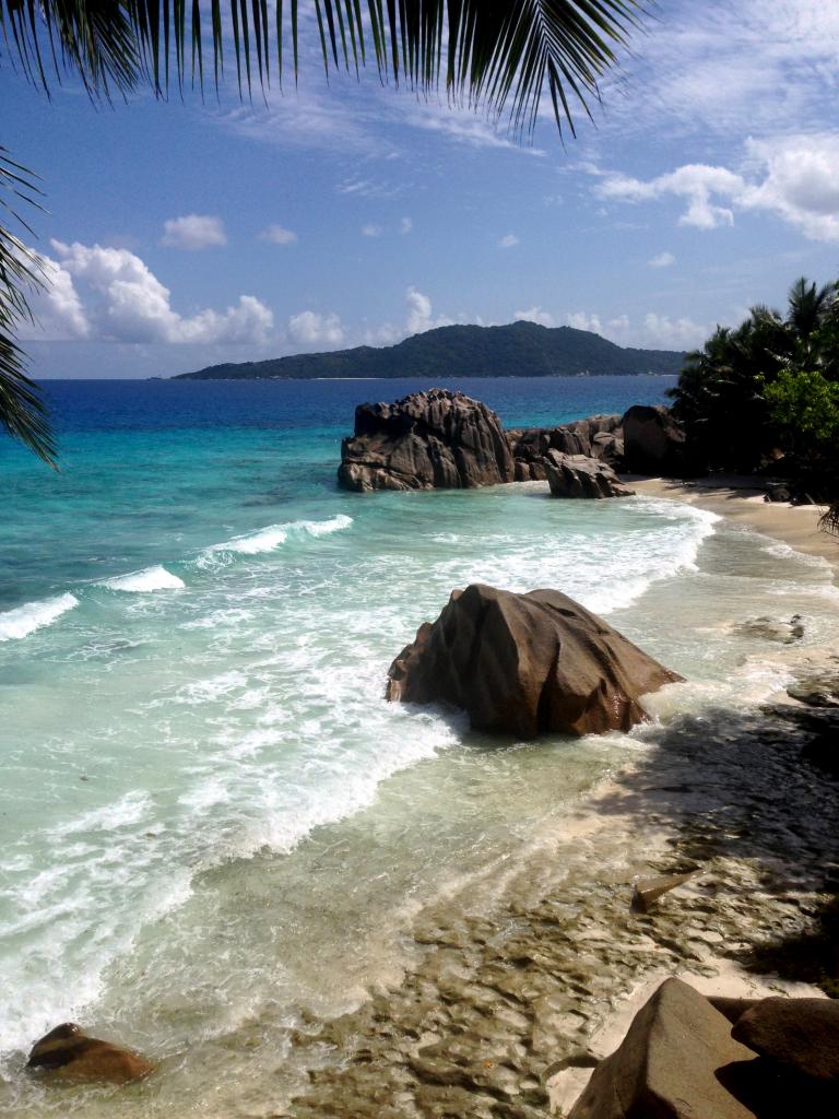 La Digue, costa est