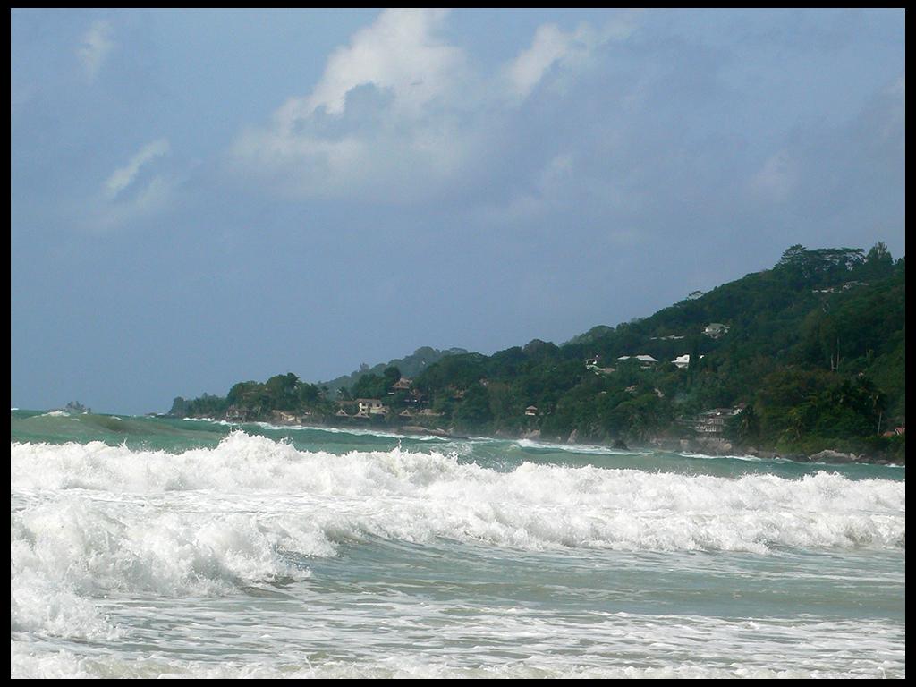 Strand bei den Romance Bungalows