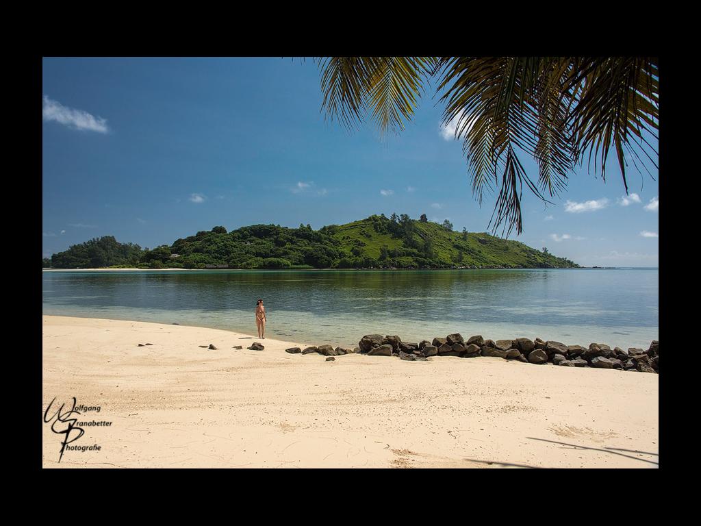 Einsame Bucht auf Cerf Island