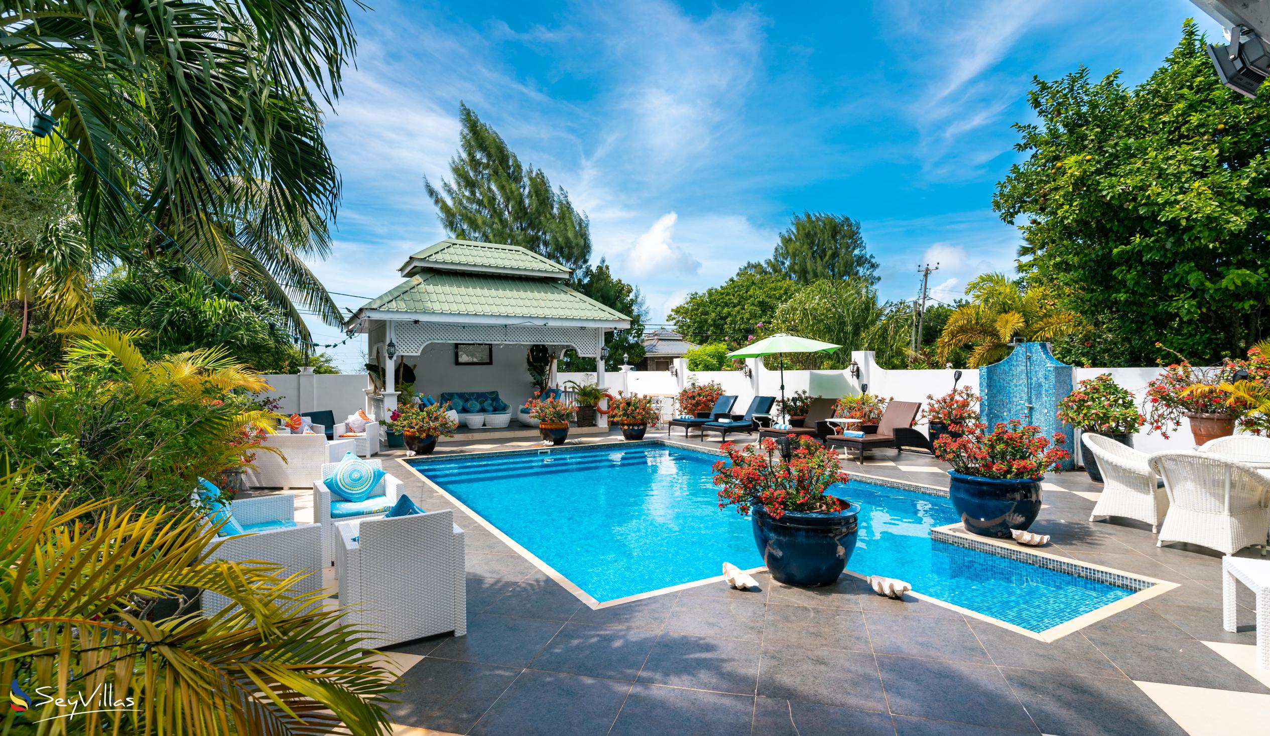 Photo 3: Le Bonheur Villa - Outdoor area - Mahé (Seychelles)