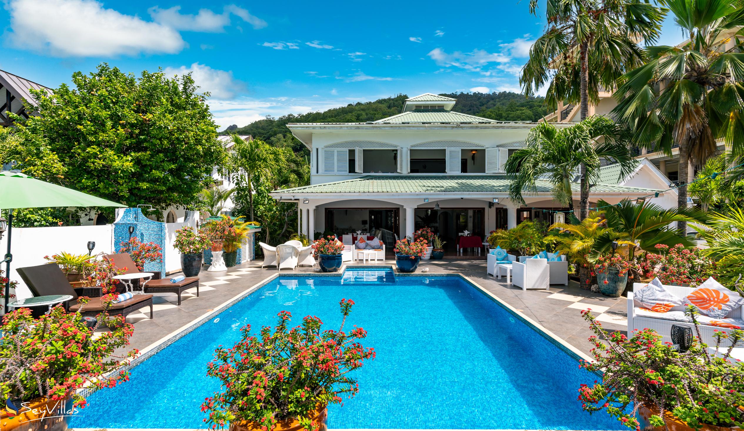 Photo 1: Le Bonheur Villa - Outdoor area - Mahé (Seychelles)