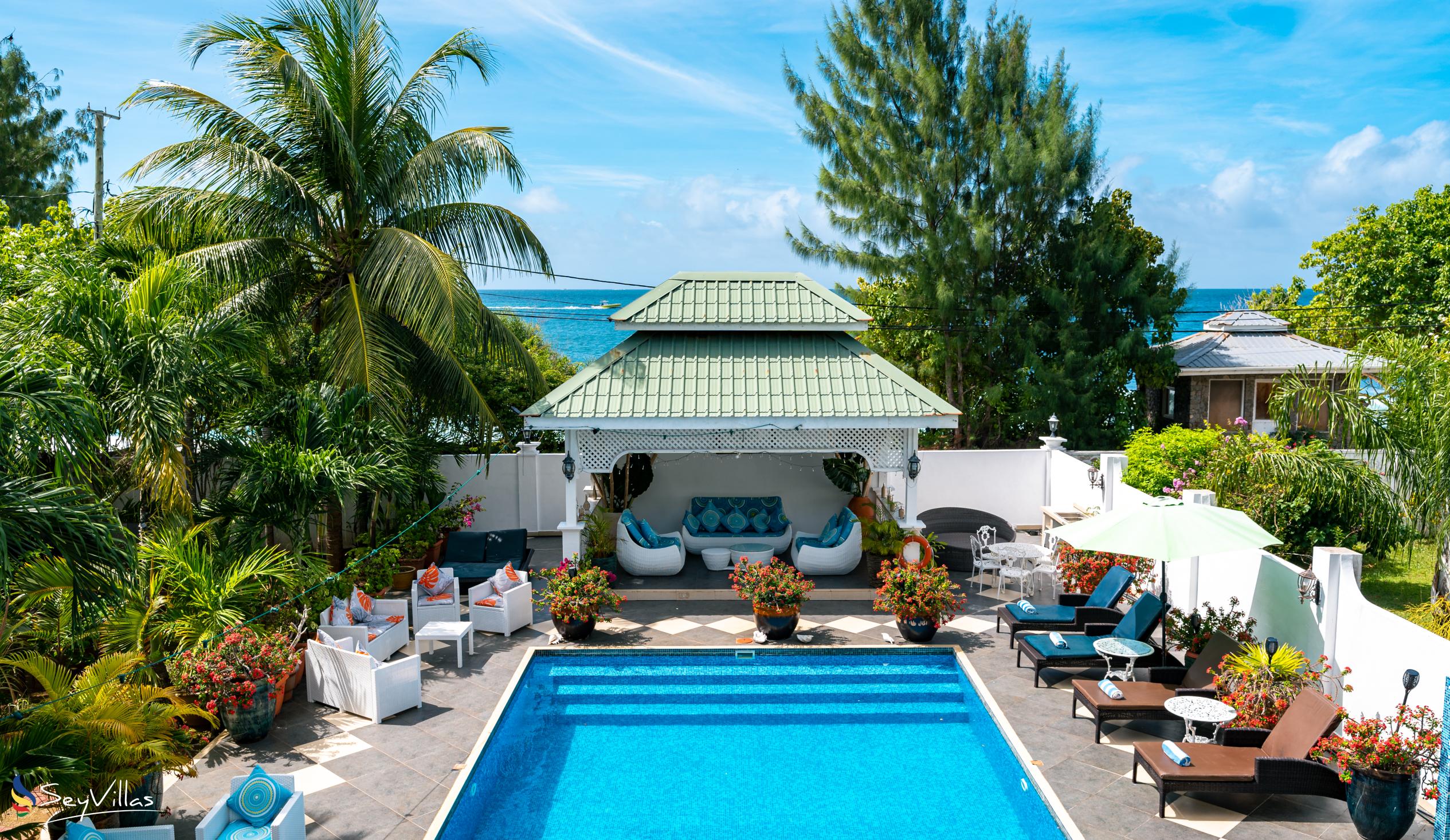 Photo 2: Le Bonheur Villa - Outdoor area - Mahé (Seychelles)