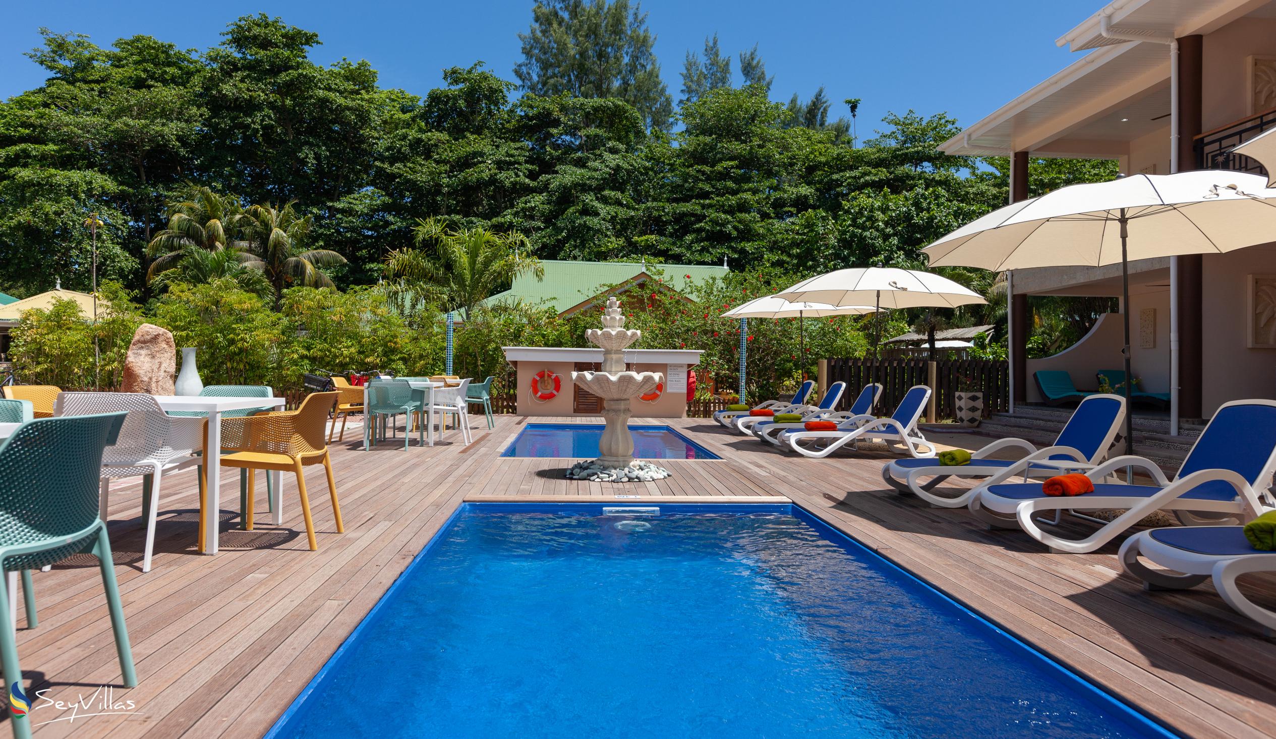 Photo 103: Casa de Leela & CocoLux Luxury Apartments - Outdoor area - La Digue (Seychelles)